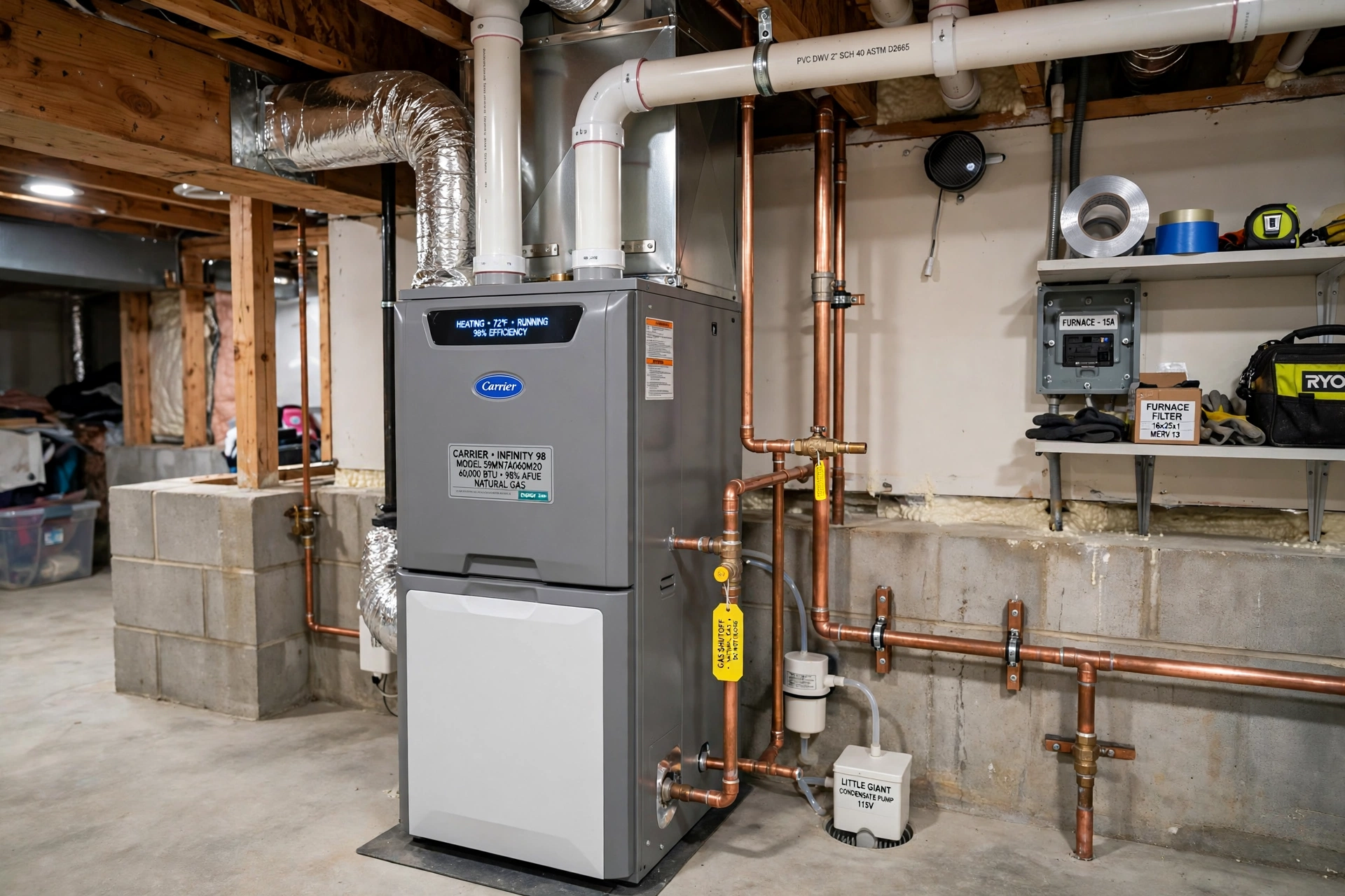 Furnace unit for furnace service in Leesburg VA